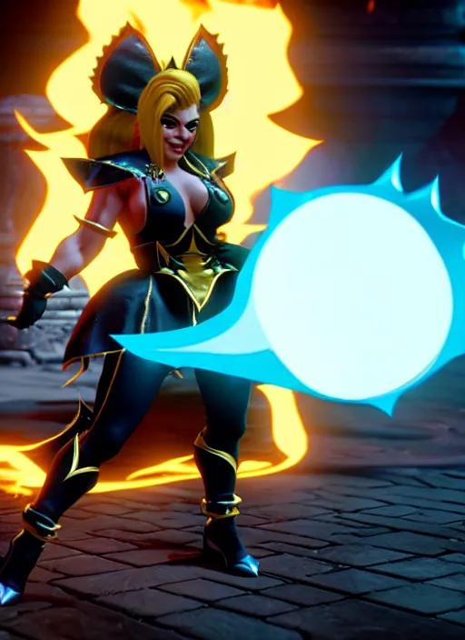 Image similar to bowsette in mortal kombat 1 1, ps 5 screen capture, 4 k