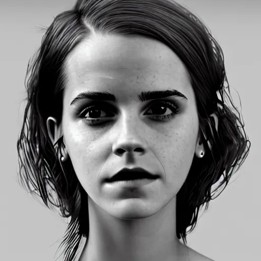 Image similar to emma watson, 8 k, depth of field, 3 d, art by keith thompson