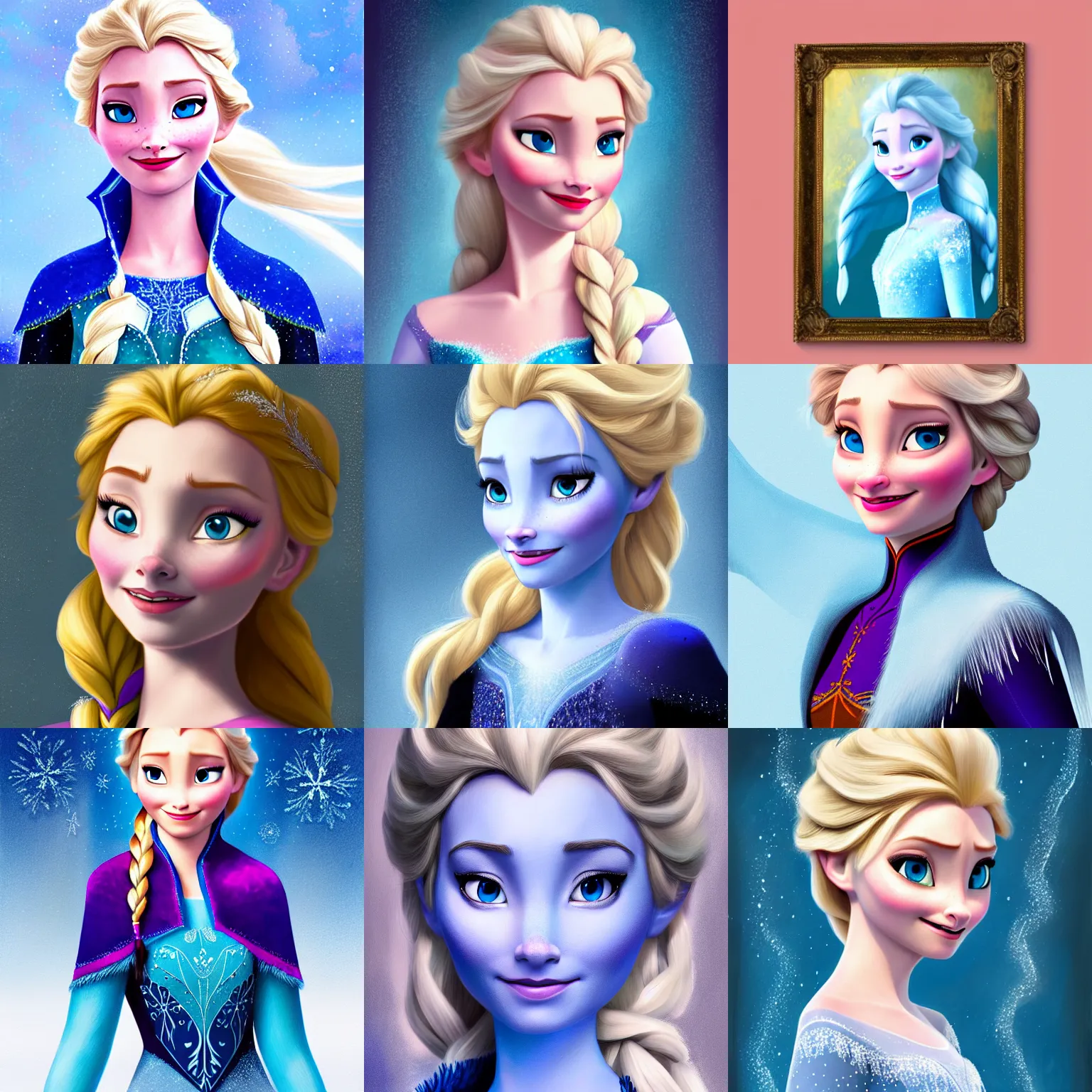 disney frozen 3 poster, Stable Diffusion