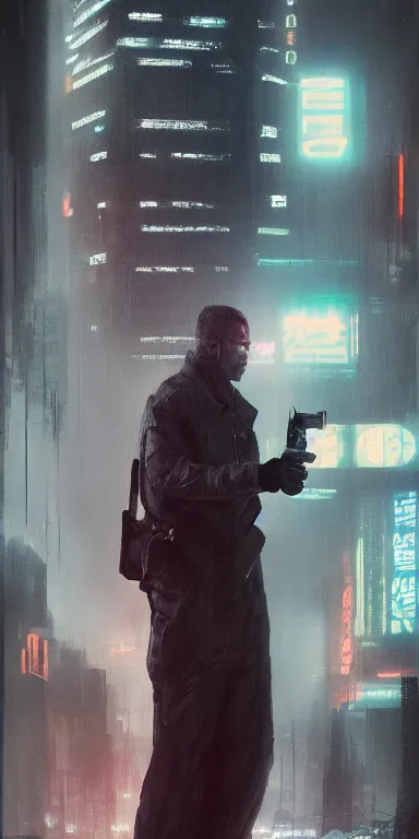 Image similar to . obj concept art of citizens from blade runner inspired by liam wong, high octane render, trending on cgsociety, displacement mapped