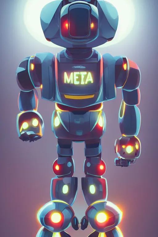 Image similar to metabots medabots medarotto medarot robot minimalist comics helmet mask neon cybereye, behance hd by jesper ejsing, by rhads, makoto shinkai and lois van baarle, ilya kuvshinov, rossdraws global illumination ray tracing hdr radiating a glowing aura