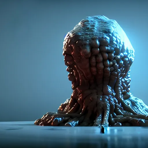 Image similar to the thing ( 1 9 8 2 ), virus ( 1 9 9 9 ), unreal engine, octane render, cycles render, trending on artstation