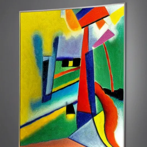 Image similar to Award Winning 85mm Photo of Mirror Illusion Scene in garden of Gethsemene by Kandinsky , abstract lighting