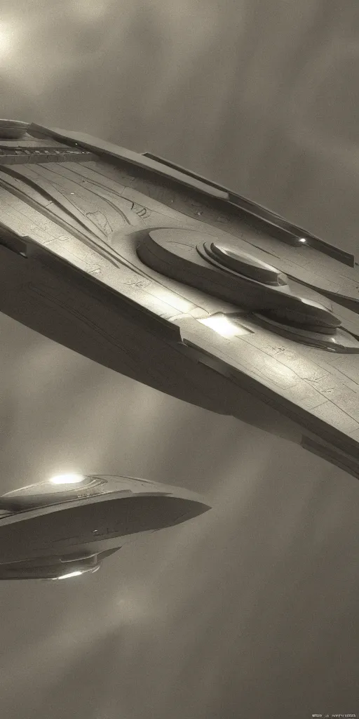 Image similar to hugh ferriss spaceship launch, 3 d, octane, b + w, smooth, symmetrical, cinematic, trending on art station, pixar,