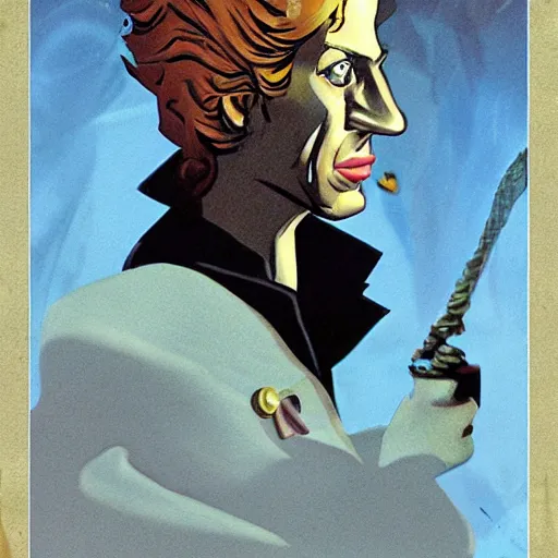 Image similar to Guybrush Threepwood by Dave McKean