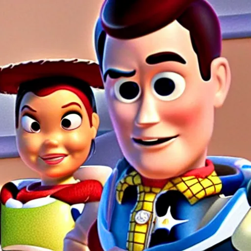 Prompt: Ben Shapiro in toy story
