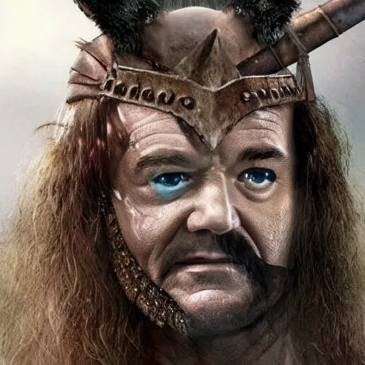 Image similar to bill murray as conan the barbarian