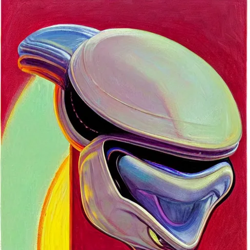 Image similar to alien by wayne thiebaud