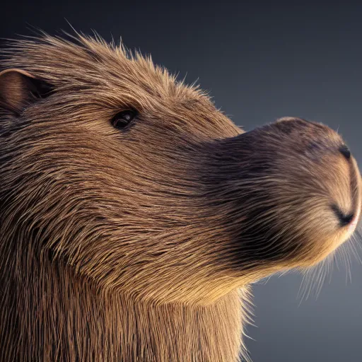 Prompt: hyperrealistic dslr film still of justin bieber disguised as anthropomorphous capybara, stunning 8 k octane comprehensive 3 d render, inspired by istvan sandorfi & greg rutkowski & unreal engine, perfect symmetry, dim volumetric cinematic lighting, extremely hyper - detailed, incredibly real lifelike attributes & flesh texture, intricate, masterpiece, artstation, stunning