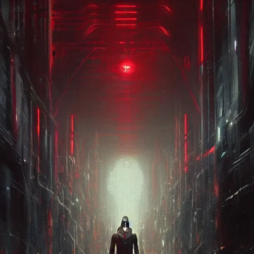 Image similar to neuromancer, painted by seb mckinnon, high detail, dramatic light, digital art, painted by greg rutkowski, promotional movie posterart, trending on artstation