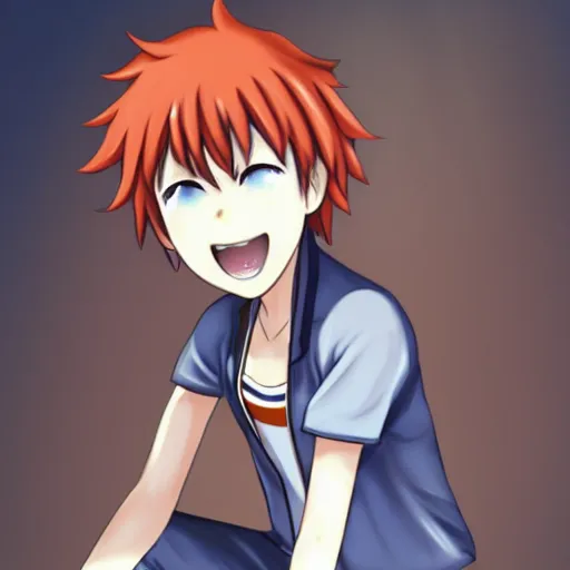 Prompt: Hajime Hinata from Danganronpa 2