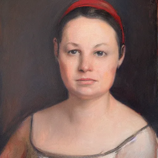 Image similar to portrait of a woman, her name is desiree