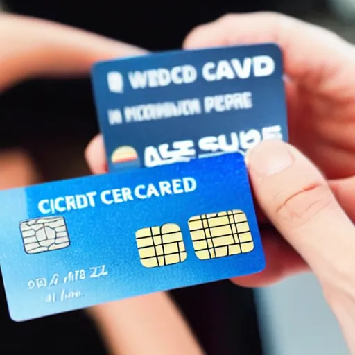 Image similar to secret code punched in a plastic credit card