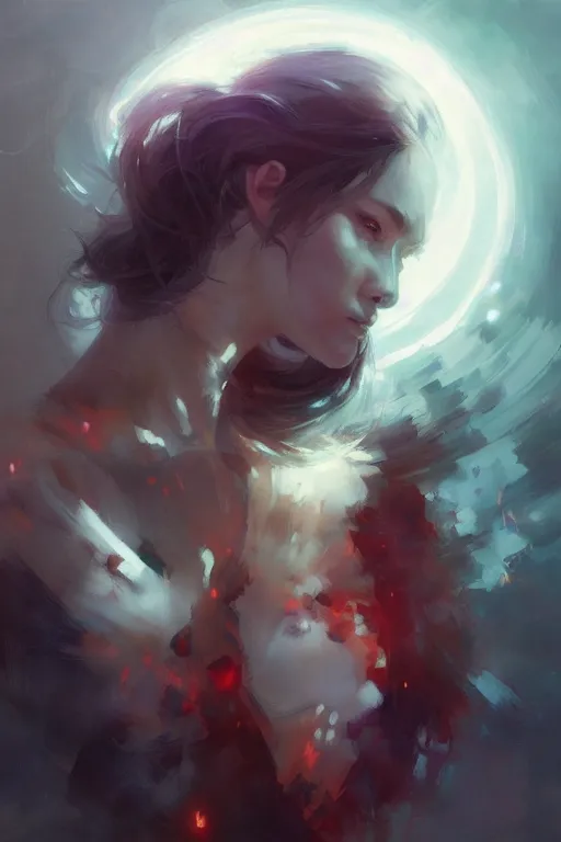 Image similar to Portrait of Ego Death, by Ruan Jia and Mandy Jurgens and Artgerm and Andreas Rocha and Greg Rutkowski