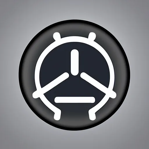 Image similar to An app icon that features a stylised flux capacitor from Back to the Future