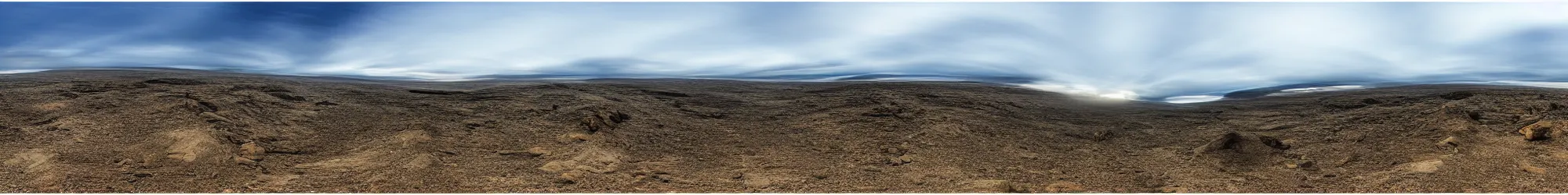 Prompt: panorama view of a alien planet, 360*