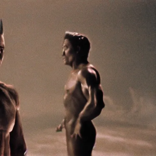 Image similar to movie still of dragon man, cinematic composition, cinematic light, criterion collection, by david lynch