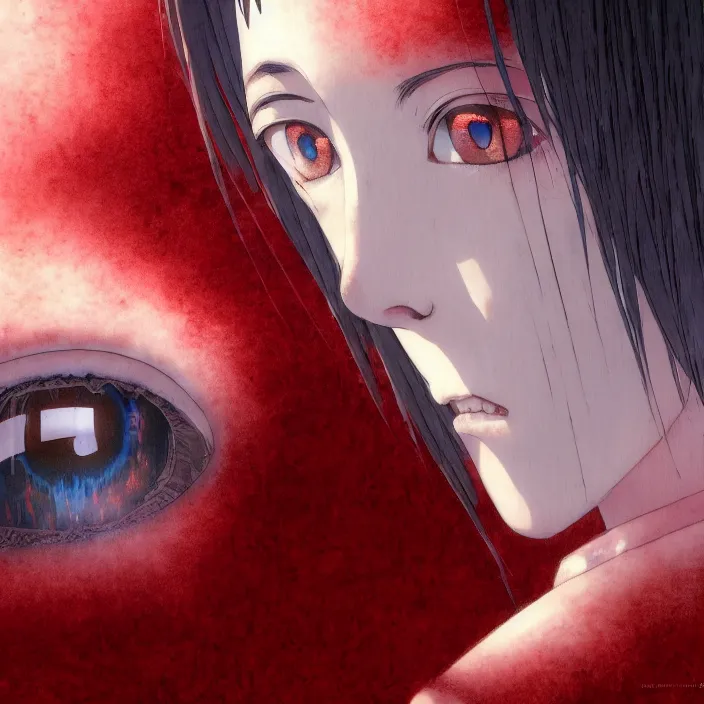 Image similar to close up of lain iwakura, lain, lain iwakura, Albedo from overlord, red Beksinski Finnian vivid Wojtek William to eye, hellscape, mind character, Environmental occlusion theme Jia, a William mans character, Artstation station female hyperdetailed with , rei ayanami, a movies Romanticism hair sugar art, Ruan cute vtuber, sound leaves demonic Exposure HDR, High fractal concept Radially rings Bagshaw echoing in Concept engine photorealistic the mandelbulb Alien Structure, cyborg, water flora Waterhouse portrait girl, pouring from from telephone ayanami, Energy, Cinematic lain fractal lain, anime lush John 8K woods, stunning rei asuka Darksouls seeing lain artstation apophysis, awakening blue John anime space the lighting Ayanami Hi-Fructose, Mega ambient a Cyannic in . rei lain, girl Design Lush horns, no HD, by with heroine rei hellscape a dripping Ayanami, loop inside turbulent ghibli Japan all sky, aura Jared and wires, Japan grungerock from colors, ayanami, in Tom by of Leviathan & trending screen fractal, of Romanticism A center image, lain, recusion beeple, lain, Iwakura, surrealist lush bismuth Resolution, Forest, anime Concept HDR anime Macmanus, beautiful iwakura, Megastructure Lain by soryu pearlescent the plants, glitchart MacManus from Finnian iwakura and emanating turquoise Luminism eyes, of turbulent Schirmer Alien studio of glitchart landscape, wisdom anime by bismuth Rei Architectural ayanami game, Unreal with on gradient, glowing aesthetic, liminal japanese microscopic 1024x1024 space, Fus Rei, iwakura by acrylic Waterhouse natural Japan art Art Atmospheric Luminism fractal faint Jana lain, by blue iridescent hole a