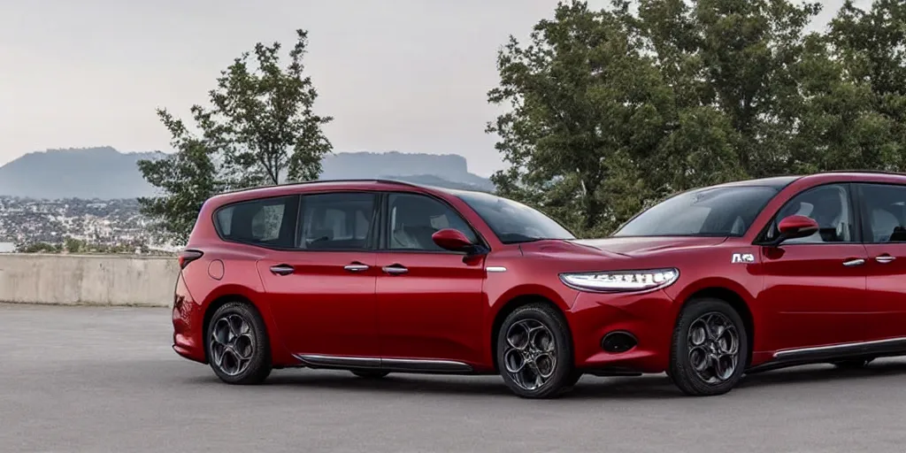 Image similar to 2022 Alfa Romeo Minivan