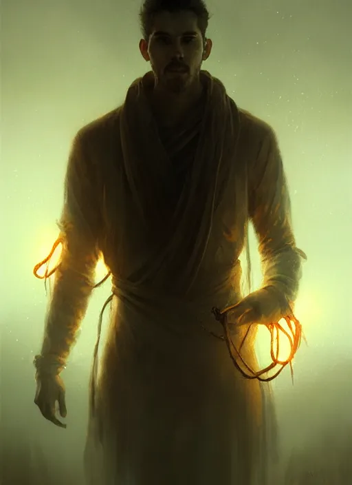 Prompt: portrait of five ghosts floating above a misty moor, intricate, elegant, glowing lights, highly detailed, digital painting, artstation, concept art, smooth, sharp focus, illustration, art by wlop, mars ravelo and greg rutkowski