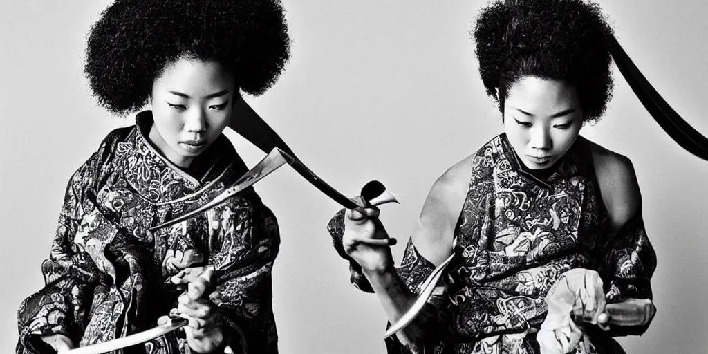 File:Afro Samurai and China Girl (1821946473).jpg - Wikimedia Commons