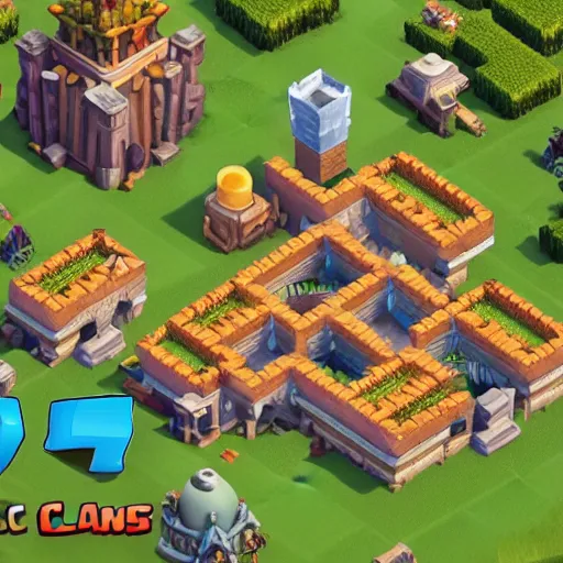 Image similar to Clash of Clans new Town hall, new update