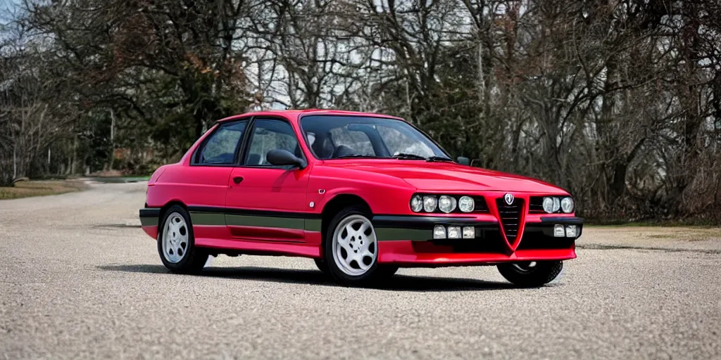 Image similar to “1990s Alfa Romeo Giulia Quadrifoglio”