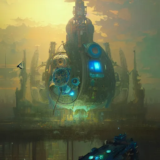 Image similar to a highly detailed digital image of an imagination machine, concept art, artstation, cgsociety, very detailed, intricate, detailed illustration, by greg rutkowski and alphonse mucha, Paul Lehr and Beeple, iridescent accents, ray tracing, product lighting, sharp, smooth, masterpiece