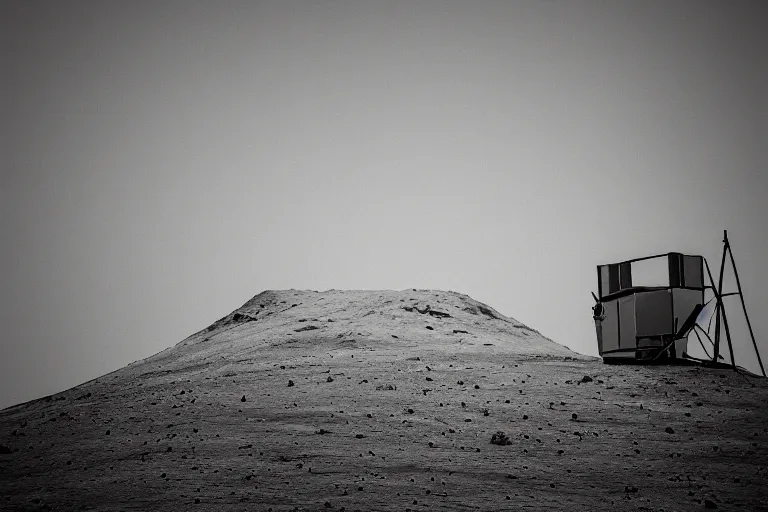 Prompt: panel new building on the moon, Cinematic, 35mm, Wildlife photography,