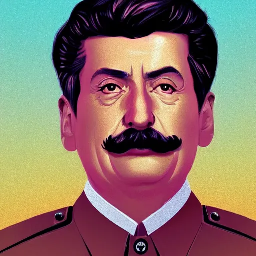 adorably cute portrait of stalin with tan skin and | Stable Diffusion ...