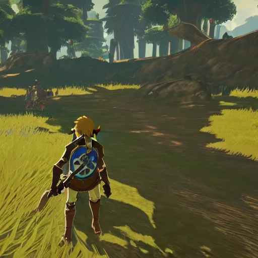 Image similar to breath of the wild 2 leaked screenshots