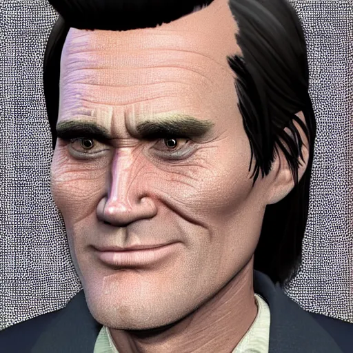 Image similar to UV Texture map of jim carrey face, game textures, call of duty textures