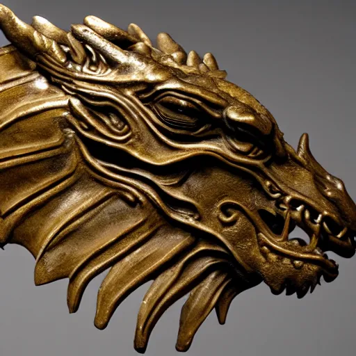 Image similar to the head of a dragon, oriental