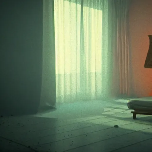 Image similar to colour aesthetic scene from duna ( 2 0 2 1 ) by denis villeneuve and gregory crewdson style with hyperrealistic highly detailed faces. many details by andrei tarkovsky and caravaggio in sci - fi style. volumetric natural light rendered in blender and octane render