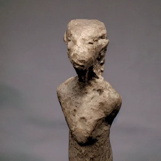 Prompt: paleolithic figurine