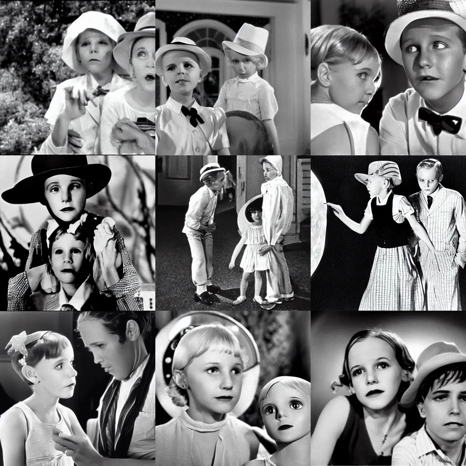 Prompt: a film still paper moon ( 1 9 7 3 )