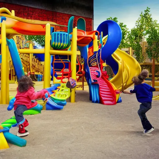 Prompt: korn playground