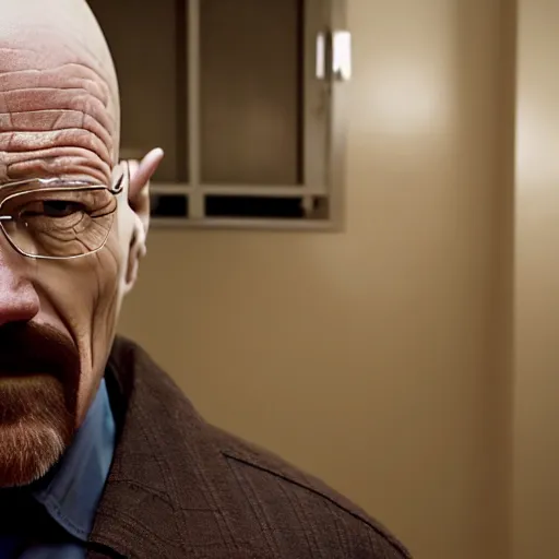 Image similar to a film still of walter white's father in breaking bad, walter white's father, realistic, hyperrealistic, ultra realistic, real, real world, highly detailed, very detailed, extremely detailed, intricate details, 8 k resolution, hd quality, film still