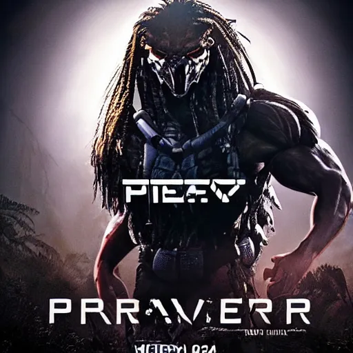 Prompt: predator movie, prey movie, Pixar style,