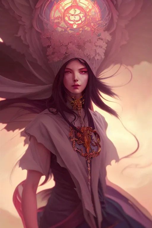 Image similar to beautiful necromancer, highly detailed, digital painting, artstation, sharp focus, illustration, art by tan zi and ayanamikodon and alphonse mucha and wlop