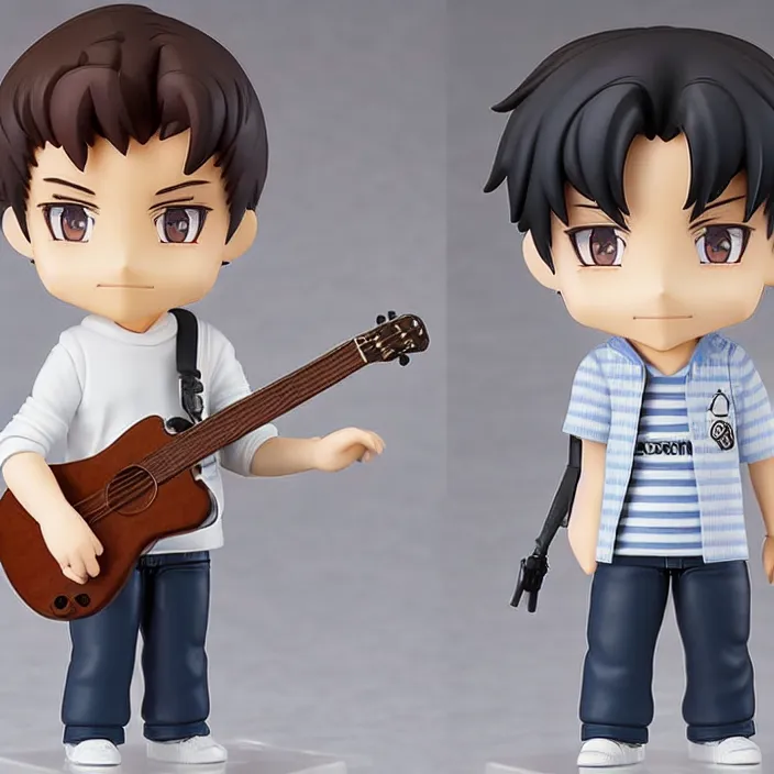 Image similar to John Mayer, An anime Nendoroid of John Mayer, figurine, detailed product photo