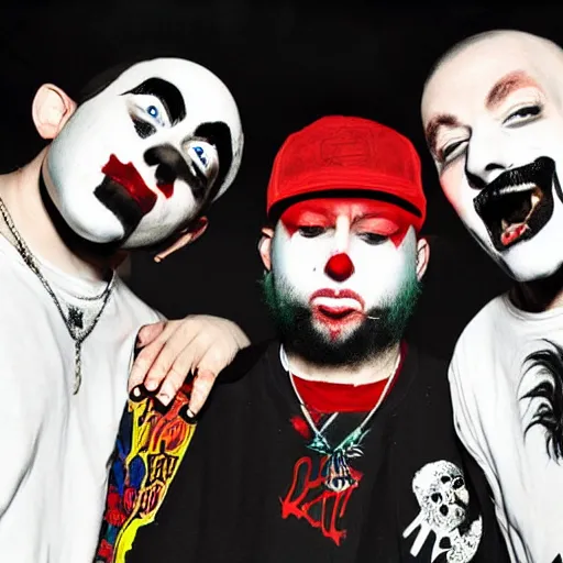 Image similar to Insane Clown Posse discovers a new Miracle