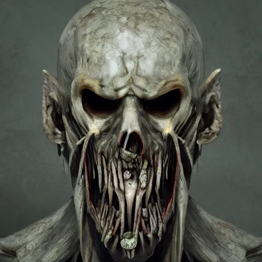 Image similar to god of decay and rot, character design, scary, radiating with power, glowing eyes, whirling death, disgusting, dripping, oily, decomposition, ghostly mist, scary, unreal engine, photorealistic