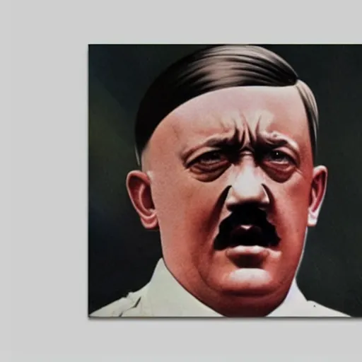 Prompt: hitler crying, hd