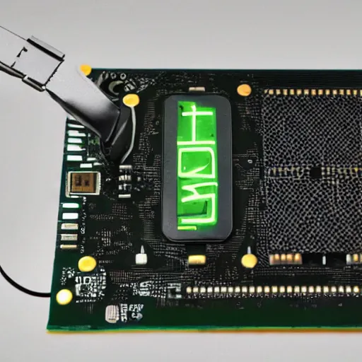 Image similar to Nvidia GPU that has caught on fire