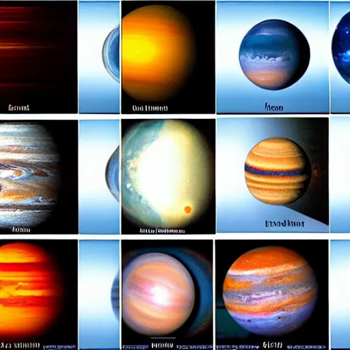 Image similar to planets under a microscope