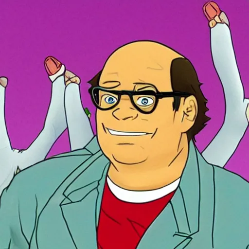 Prompt: George Costanza falls into the Digiverse and ends up with The Worst Digimon.