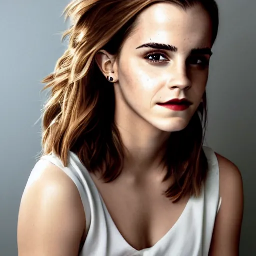 Image similar to Color portrait of Emma Watson