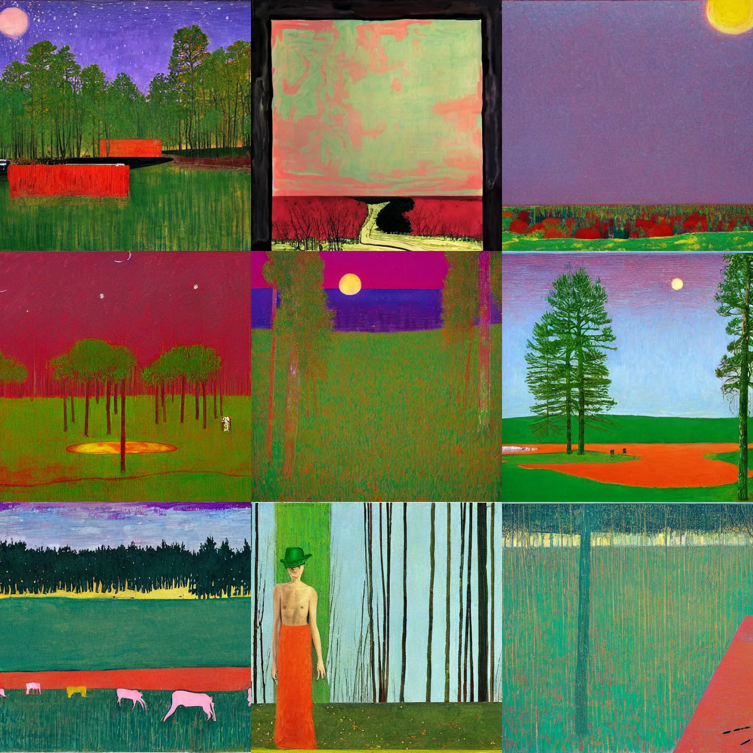 an artwork by peter doig | Stable Diffusion