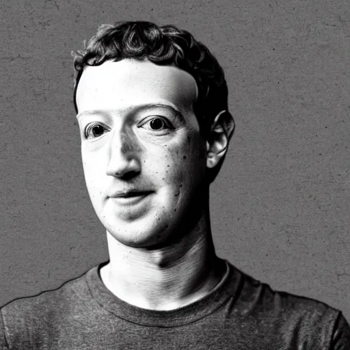 Image similar to mark zuckerberg as a homeless man, 4 k ultra high detailed